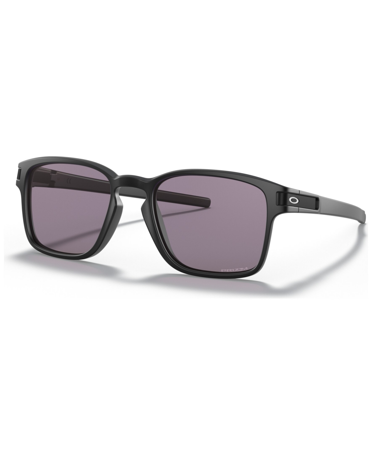 Shop Oakley Men's Low Bridge Fit Sunglasses, Oo9354 Latch Square 55 In Black