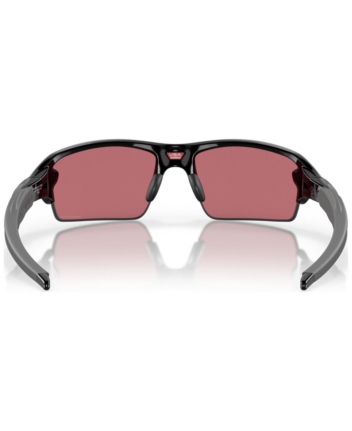 Shop Oakley Men's Low Bridge Fit Sunglasses, Oo9271 Flak 2.0 61 In Black