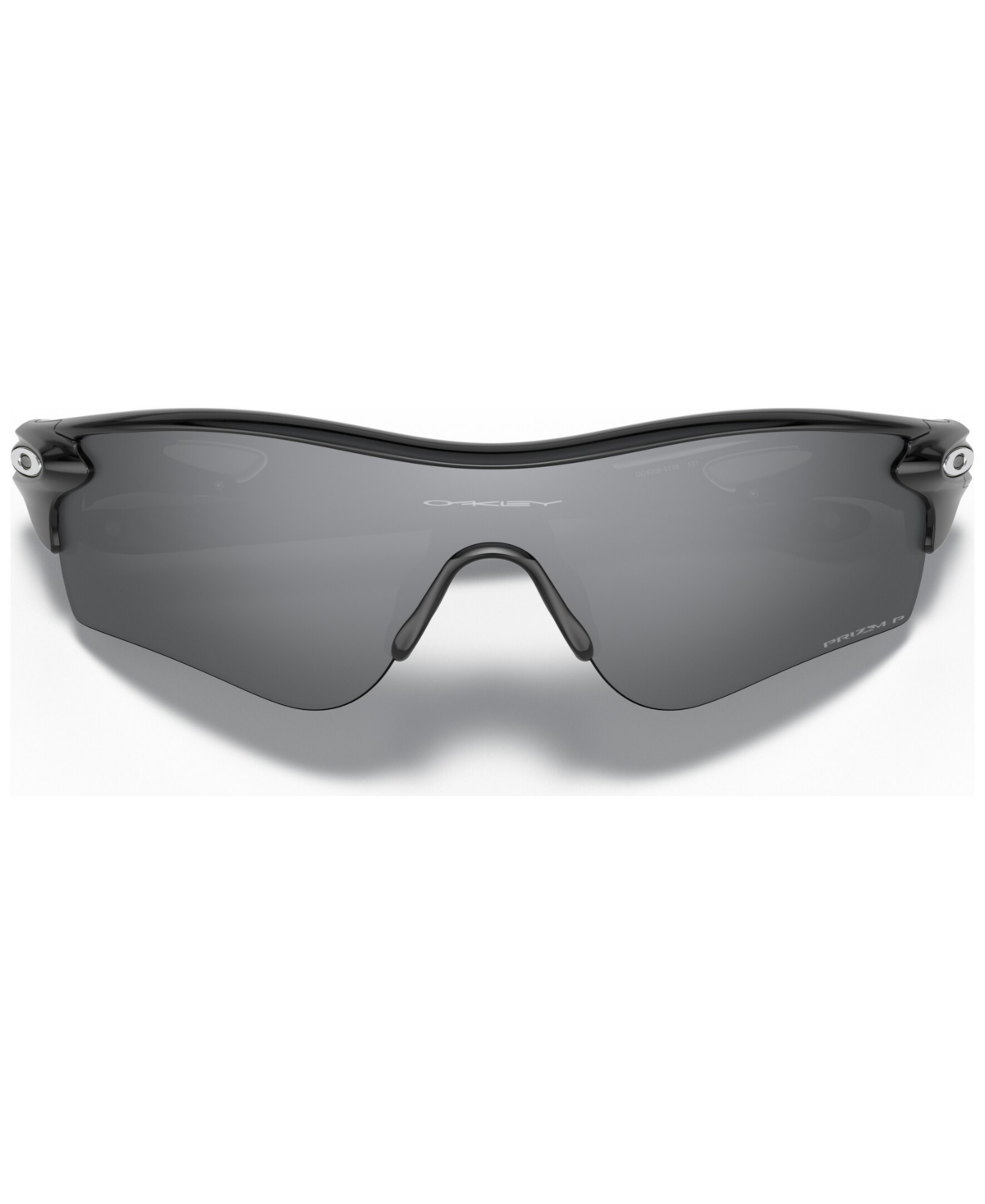 Shop Oakley Men's Polarized Low Bridge Fit Sunglasses, Oo9206 Radarlock Path 38 In Black