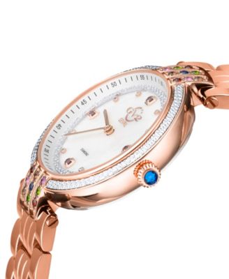 Women's Matera Swiss Quartz Rose Stainless Steel Watch 35mm