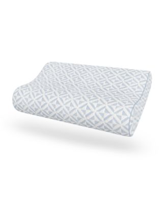 Cool Comfort Memory Foam Contour Pillow, Oversized, Created for Macy's