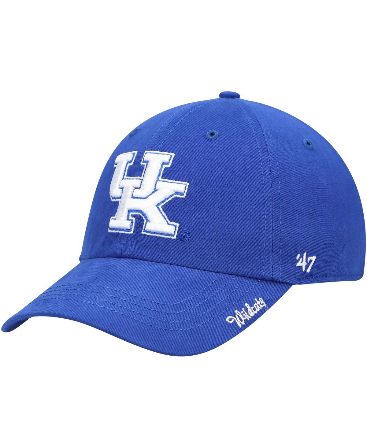 47 Brand Women's ' Royal Kentucky Wildcats Miata Clean Up Logo Adjustable Hat