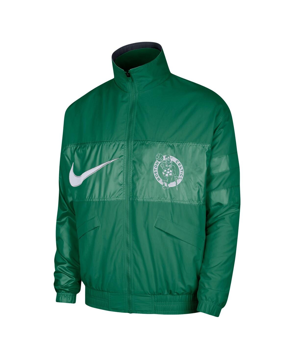Shop Nike Men's  Kelly Green Boston Celtics Courtside Versus Capsule Full-zip Jacket
