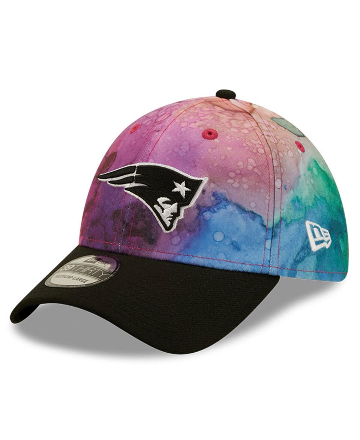 Shop New Era Men's  Pink, Black New England Patriots 2022 Nfl Crucial Catch 39thirty Flex Hat In Pink,black