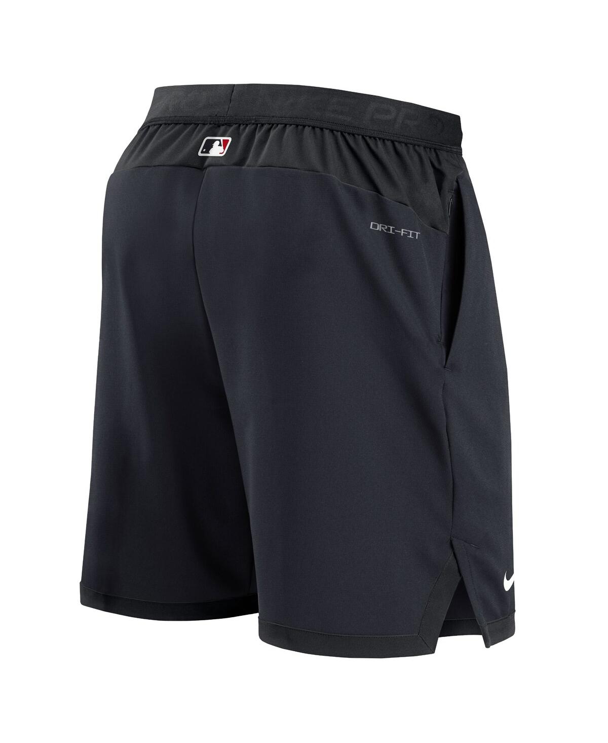 Men's NikeCleveland Guardians Authentic Collection Flex Vent Performance Shorts - Navy