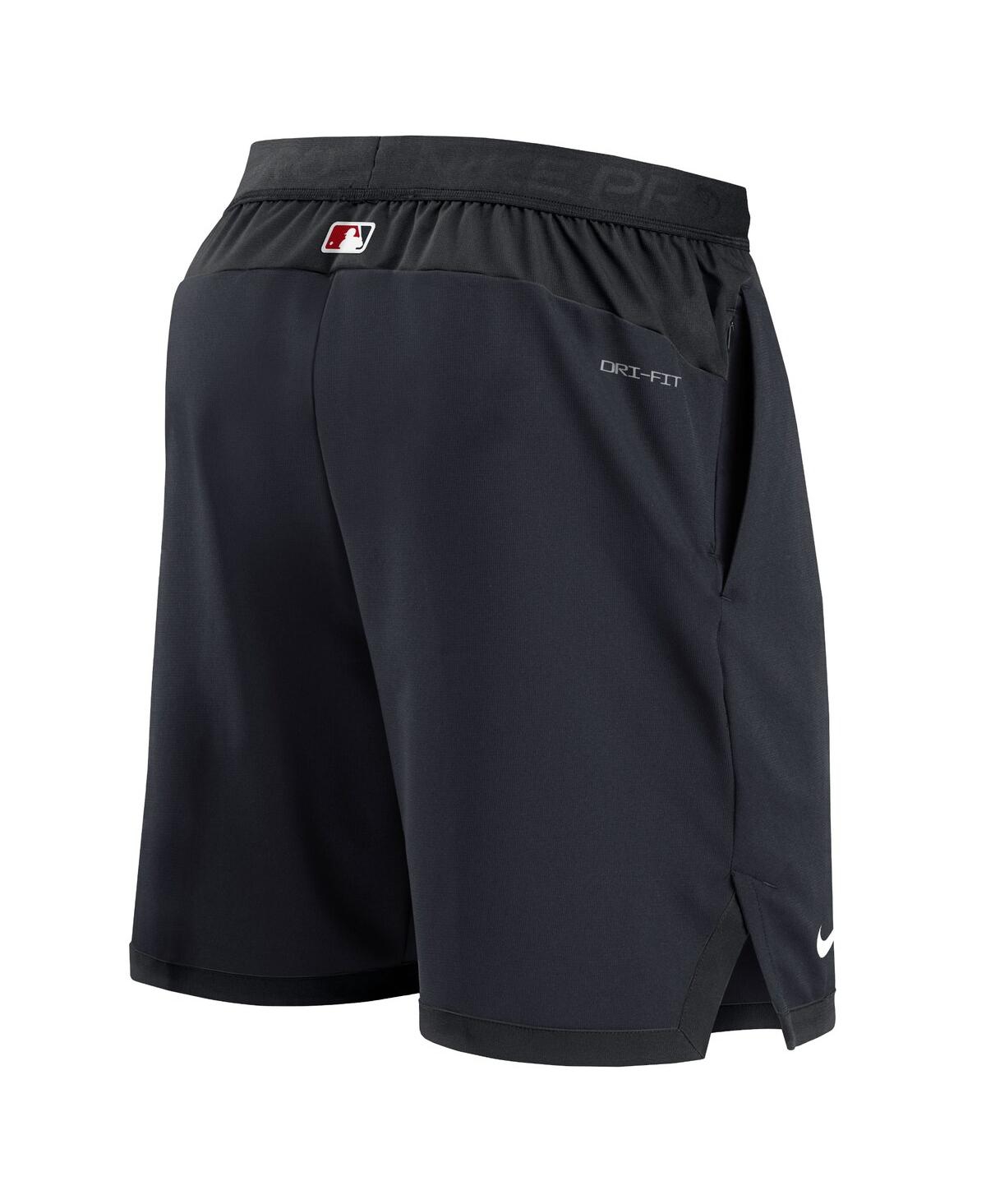 Nike Men's  Navy Washington Nationals Authentic Collection Flex Vent Performance Shorts In Navy