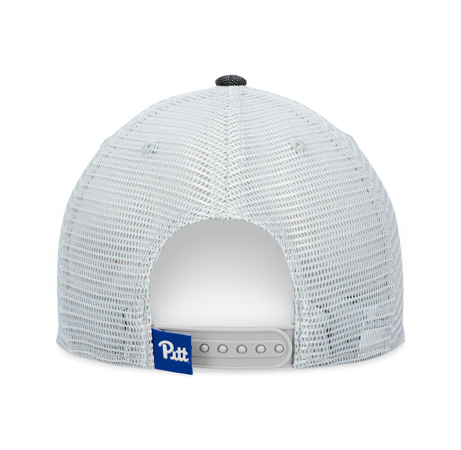 Men's Charcoal, White Pitt Panthers Townhall Trucker Snapback Hat