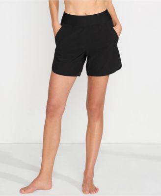 Women's Curvy Fit 5" Quick Dry Board Shorts Swim Shorts with Panty