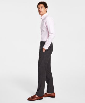 Brooks Brothers - Men's Classic-Fit Stretch Pinstripe Suit Pants