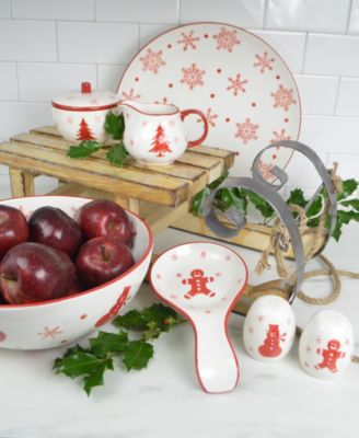 Euro Ceramica Winterfest Dinnerware Collection In Multi