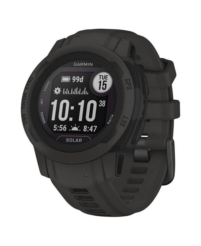 Garmin Unisex Instinct 2S Solar Smart Black Graphite Silicone