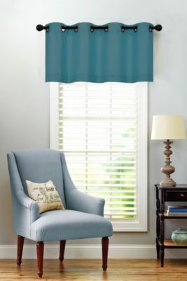 1 Piece Moroccan Sparkle Rod Pocket Semi Sheer Voile Beaded Trim Window Valance