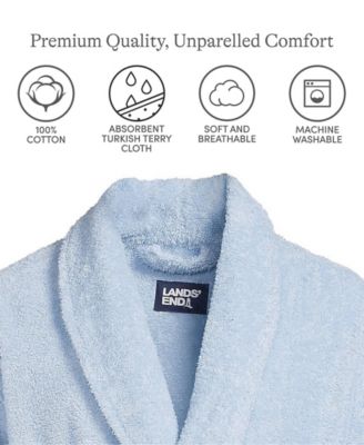 Men's Calf Length Turkish Terry Robe