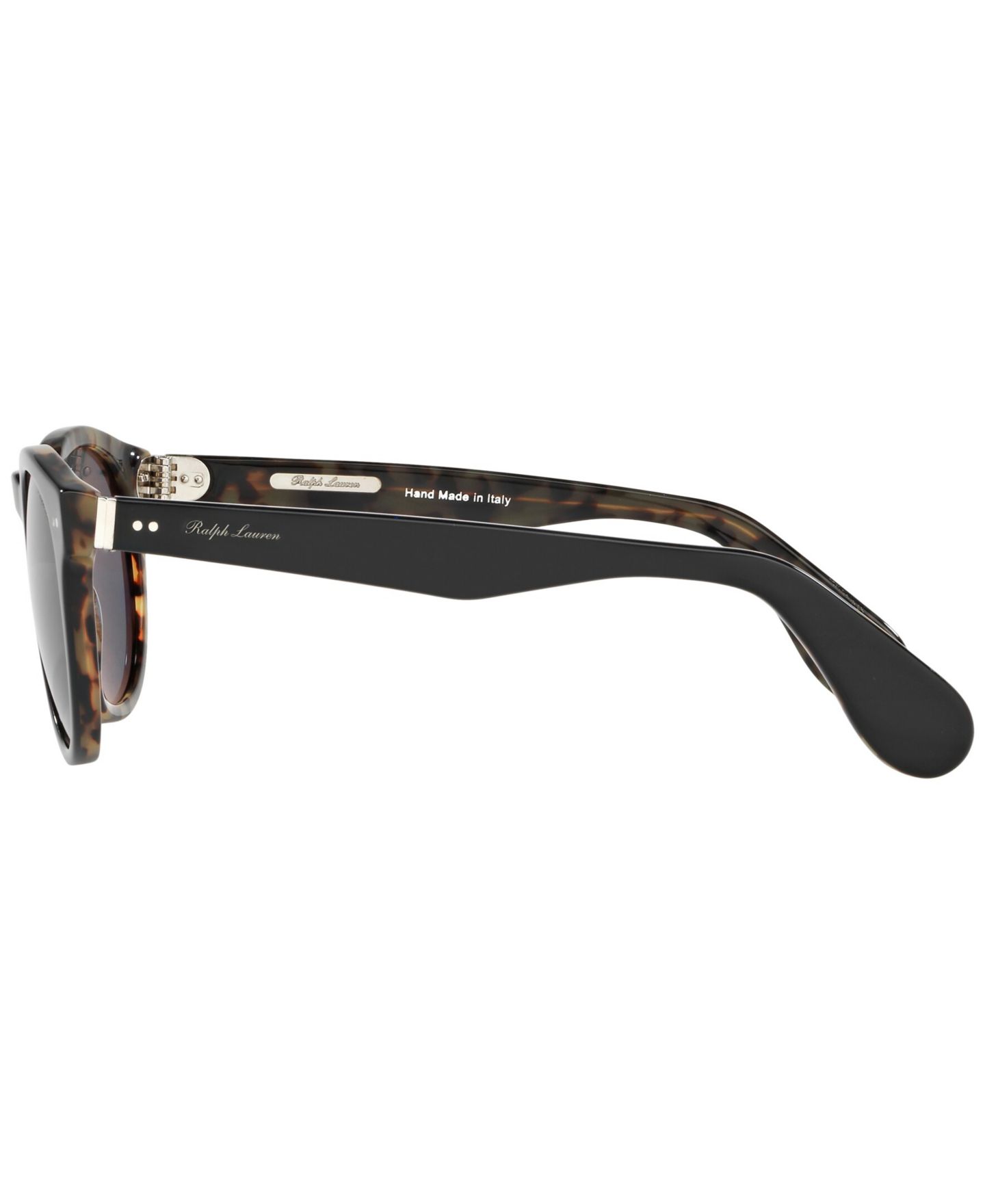 Женские солнцезащитные очки Ralph Lauren RL8146P49-X 49, цвет: Блестящий чёрный гавана — фото 6