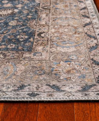 London Machine Washable 4802 5' x 7'6" Area Rug