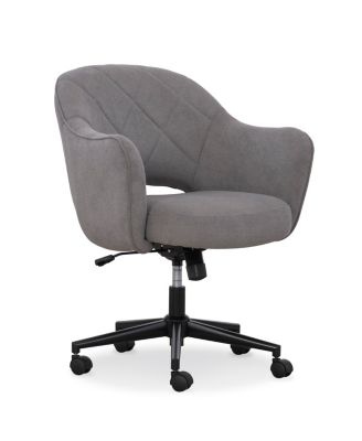 Sawyer Gray Quilted Task Chair - Macy's