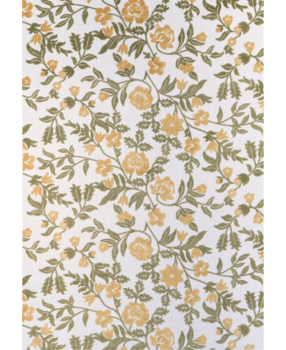 Bb Rugs Gallery Outdoor GLY110 8'6in x 11'6in Area Rug - Ivory, Gold