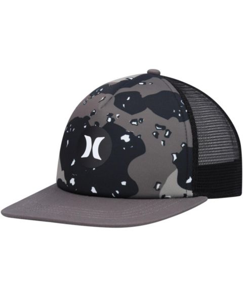 Мужская кепка Hurley Anthracite, Black Balboa Trucker Snapback Hat
