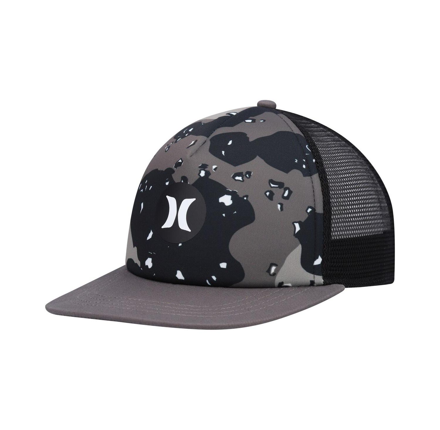 Men's Anthracite, Black Balboa Trucker Snapback Hat