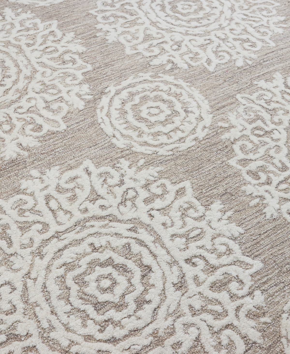 Bb Rugs Loop LOP175 Area Rug - Tan