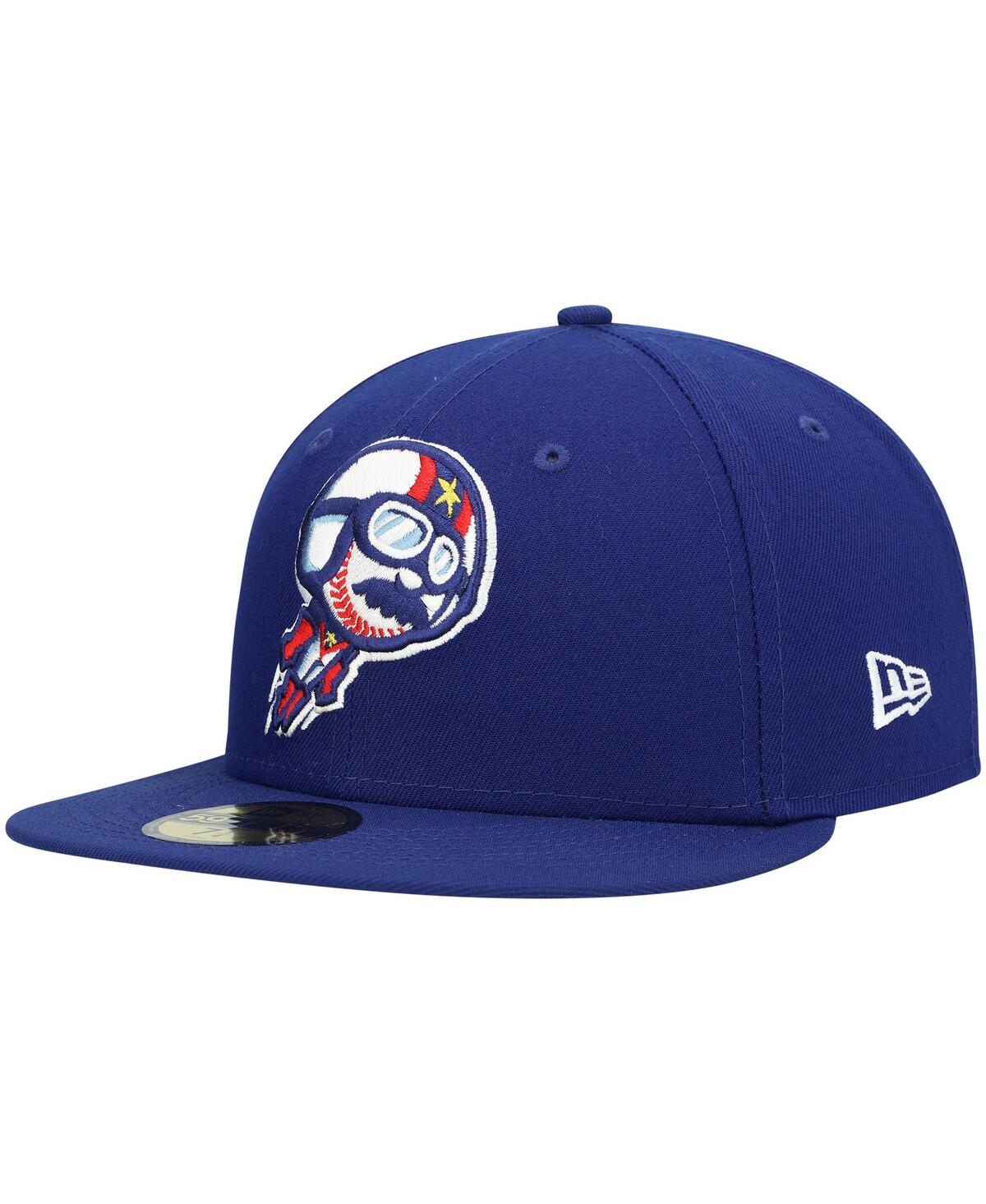 Men's New EraKannapolis Cannon Ballers Authentic Collection Team Home 59FIFTY Fitted Hat - Royal