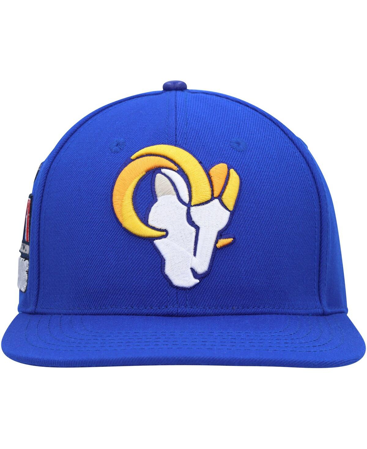Shop Pro Standard Men's  Royal Los Angeles Rams Super Bowl Lvi Champs Snapback Hat