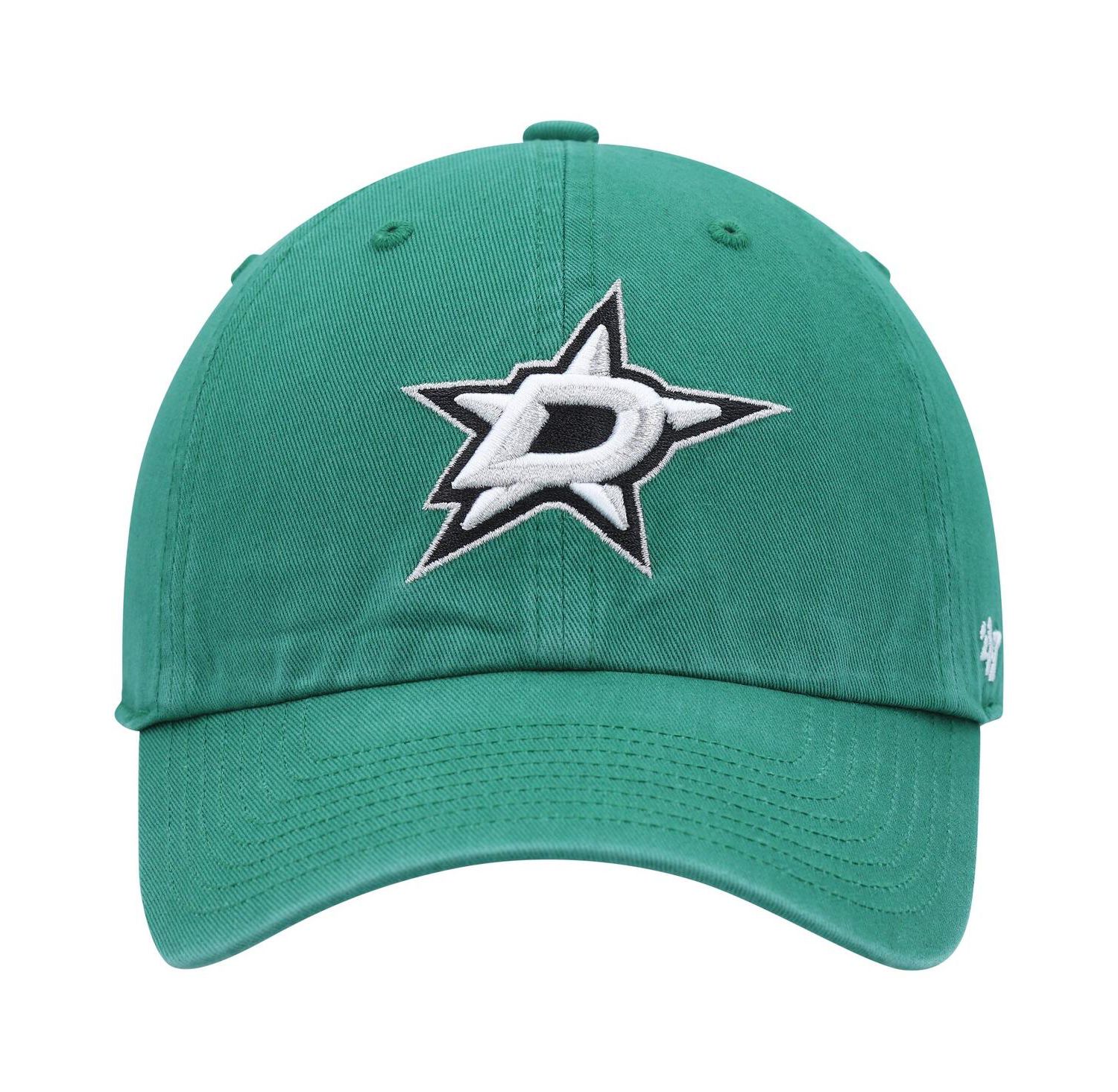 Men's Kelly Green Dallas Stars Clean Up Adjustable Hat