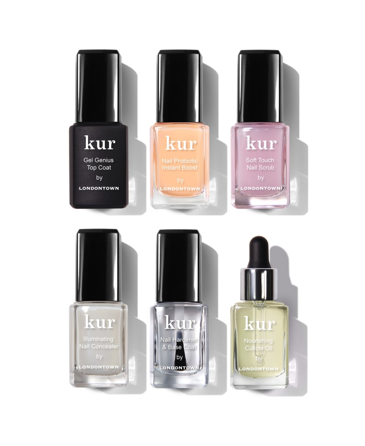 Londontown Total Care Nail Home Care Set, 6 Piece In Assorted