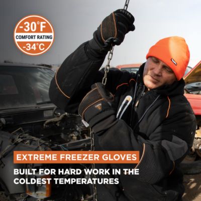 Men's PolarForce Gloves - Extreme Cold Protection, Touchscreen Compatible, Kevlar Reinforced