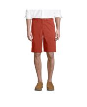 Men's Comfort Waist Pleated 9 No Iron Chino Shorts