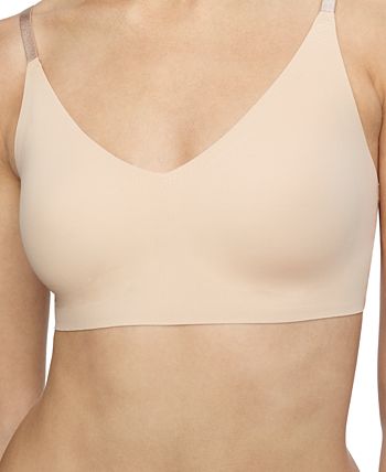 Calvin Klein Invisibles Comfort Lightly Lined Triangle Bralette QF5753 &  Reviews - Bras & Bralettes - Women - Macy's