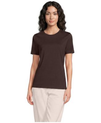 Women's Supima Cotton Crew Neck T-Shirt