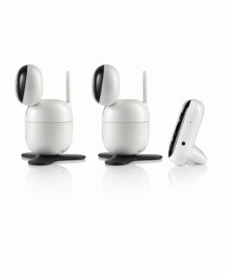 Connect 5.0" Wi-Fi Motorized Video Baby Monitor, 2 Camera Set
