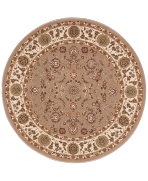 kathy ireland Home Ephesus Anatolia 5'3in Round Rug, Created for Macy's