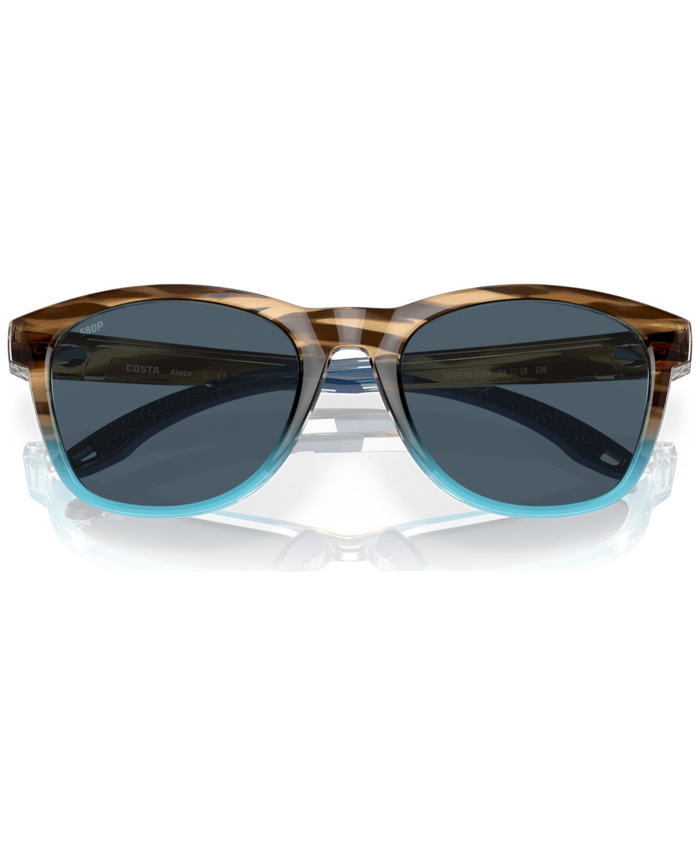 Женские солнцезащитные очки Costa Del Mar Polarized Sunglasses, Aleta, цвет: Wahoo — фото 5
