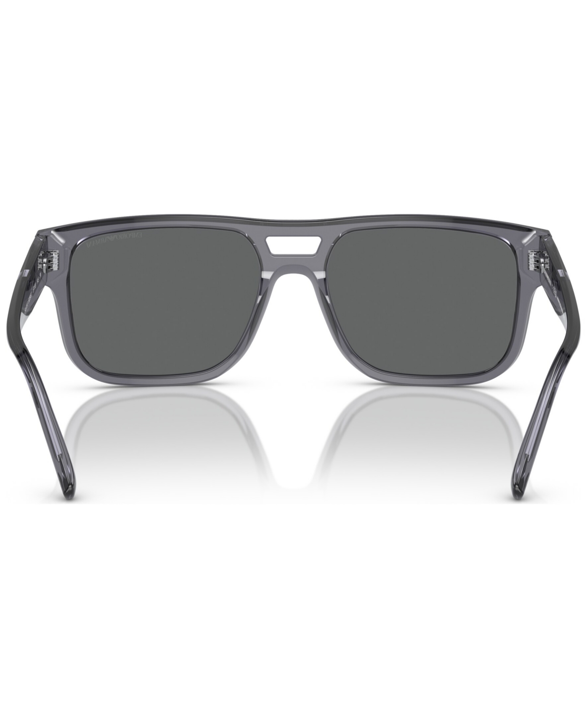 Shop Emporio Armani Men's Sunglasses, Ea4197 In Transparent Gray