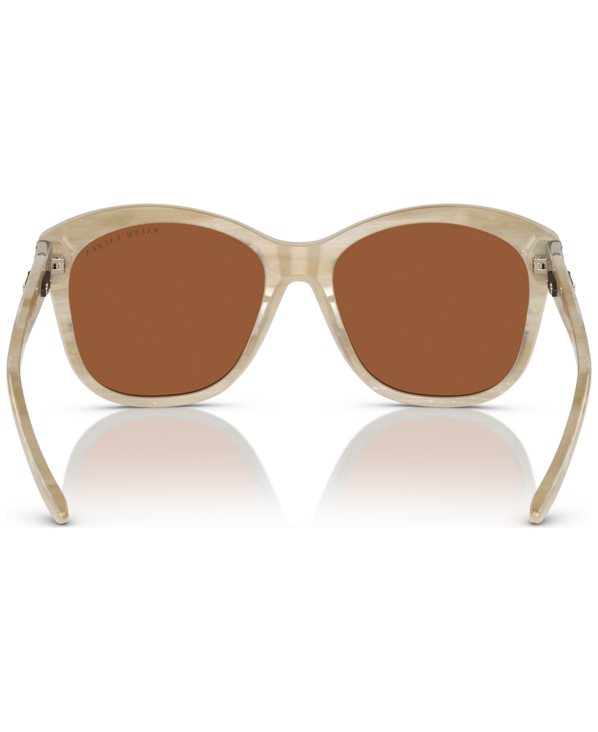 Shop Ralph Lauren Women's Sunglasses, 0rl8190q In Cream Horn