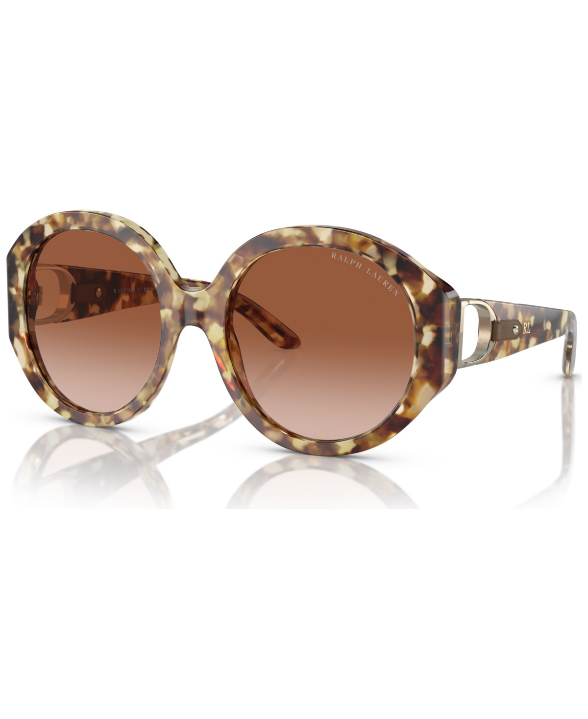 Ralph Lauren Women's Sunglasses, Rl8188q In Gradient Brown