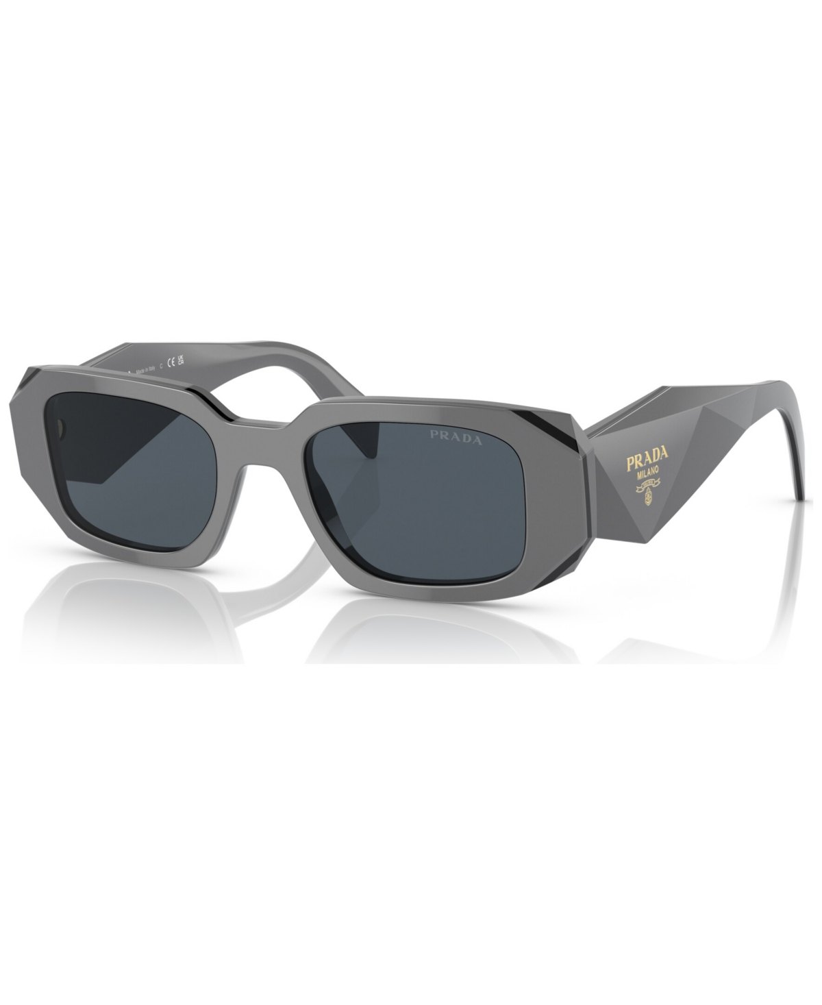 Shop Prada Women's Sunglasses, Pr 17ws In Marble Black