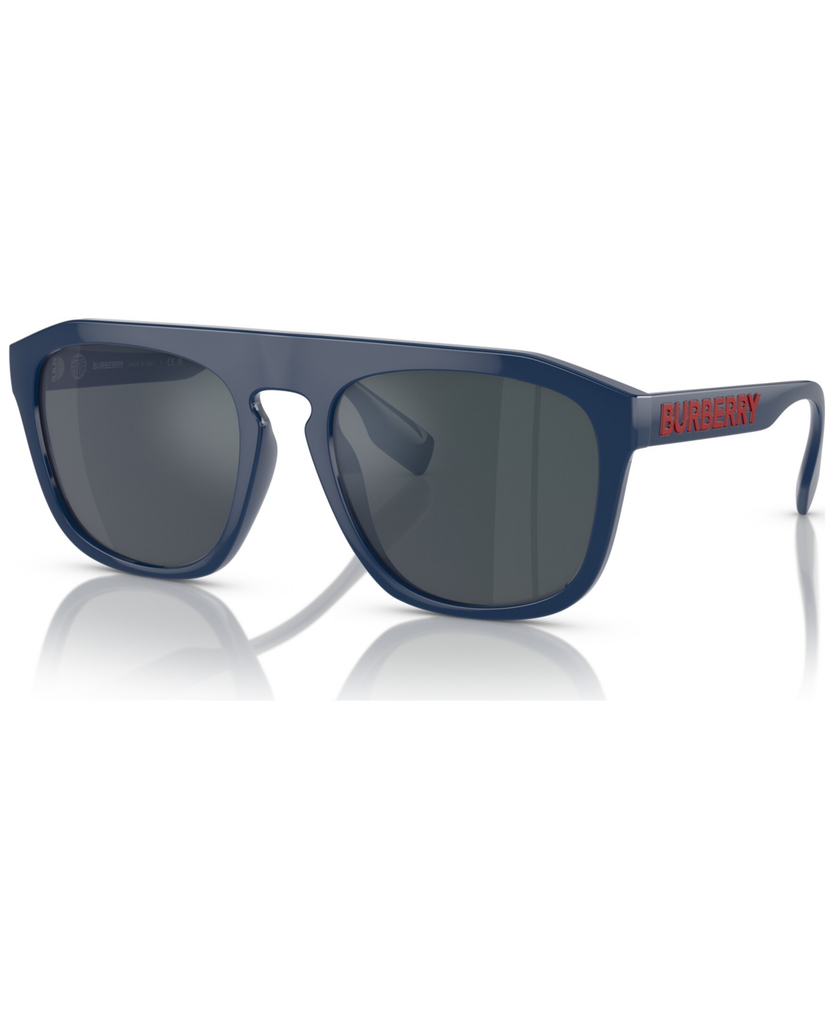 Shop Burberry Men's Wren Sunglasses, Be4396u57-x 57 In Blue