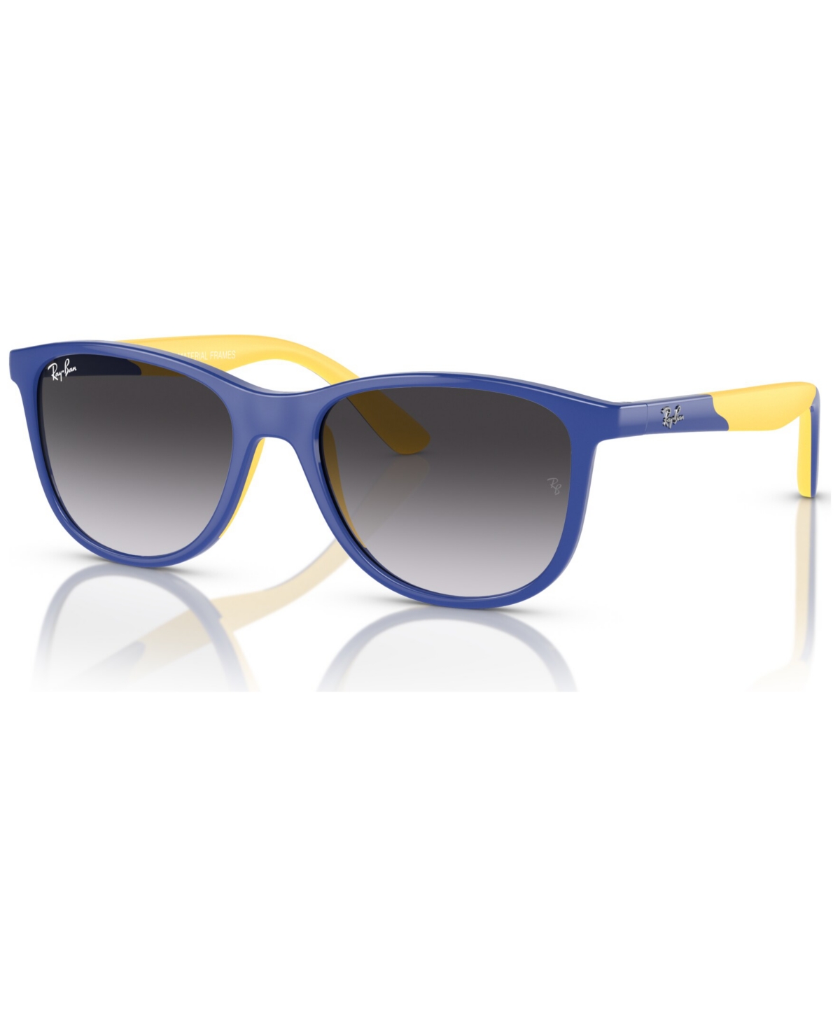 Ray-ban Jr Kids Sunglasses, Rb9077s (ages 11-13) In Blue On Yellow