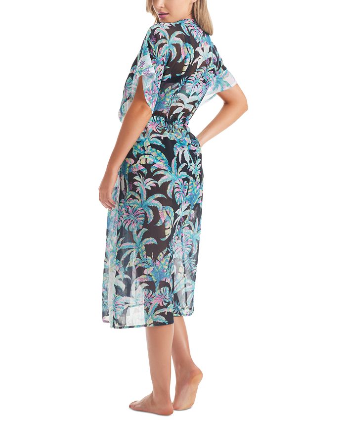 Jessica Simpson Women's Cotton Jungle Cruise Cover-Up Dress - Macy's