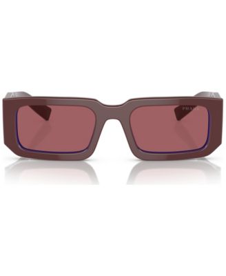 Symbole Rectangular Unisex Sunglasses, PR 6YS