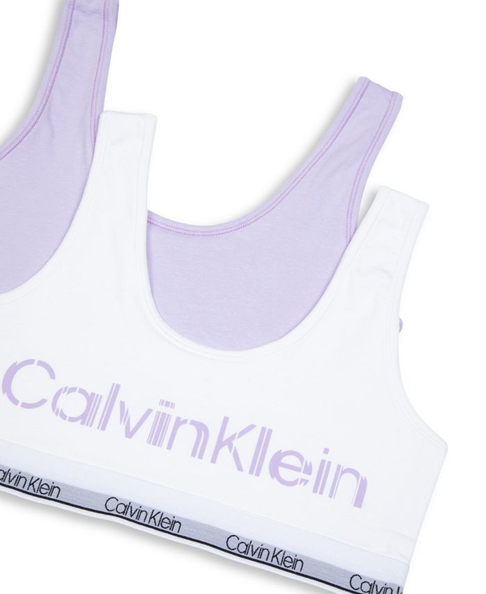 Calvin Klein Big Girls Bralette, Pack of 2 & Reviews Underwear & Socks Kids Macy's
