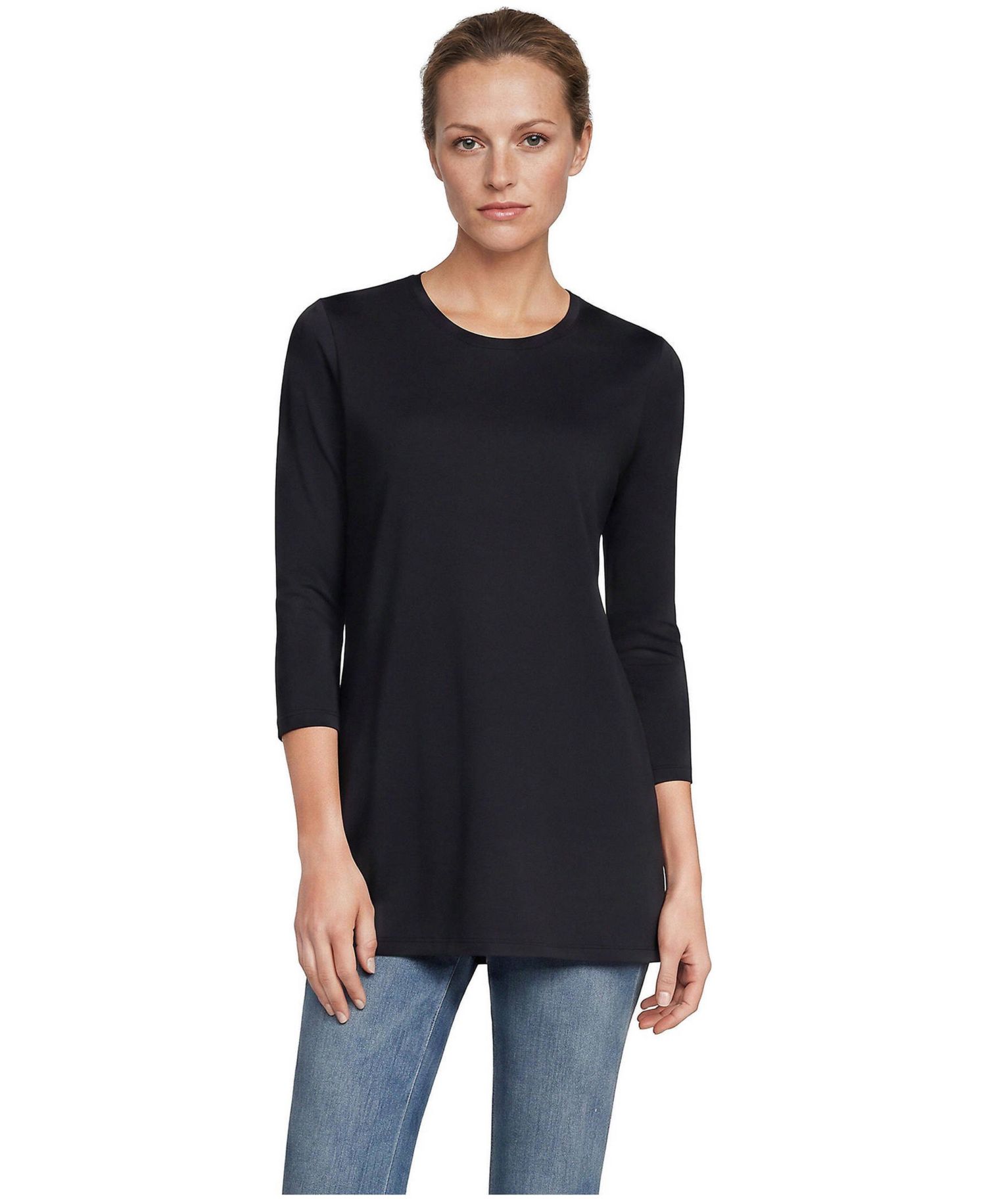 Women's 3/4 Sleeve Cotton Supima Tunic