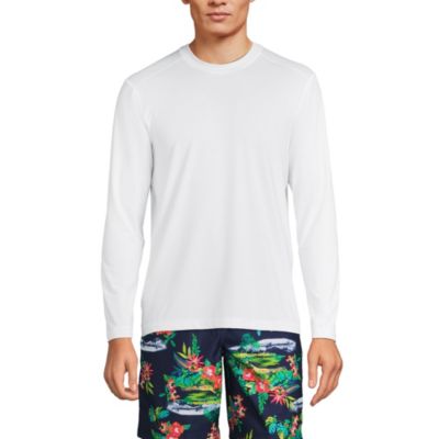 Men's SunShade UPF 50 Long Sleeve Swim Tee Rash Guard