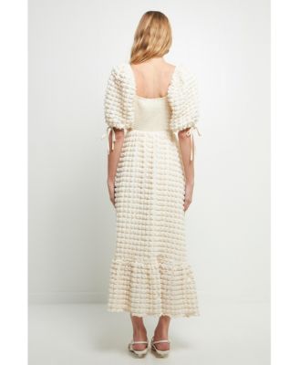 Women's Textured Maxi Dress