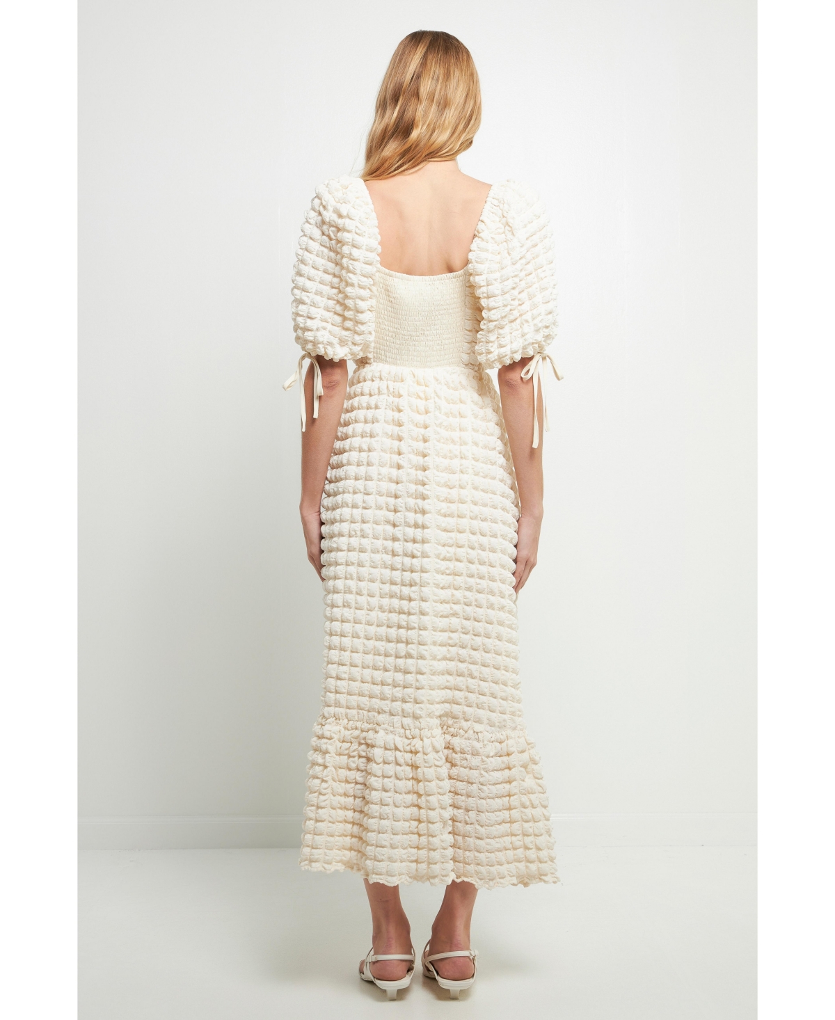 endless rose Women's Textured Maxi Dress