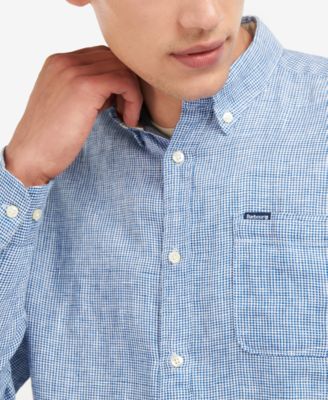 Men's Linton Linen Tailored Shirt