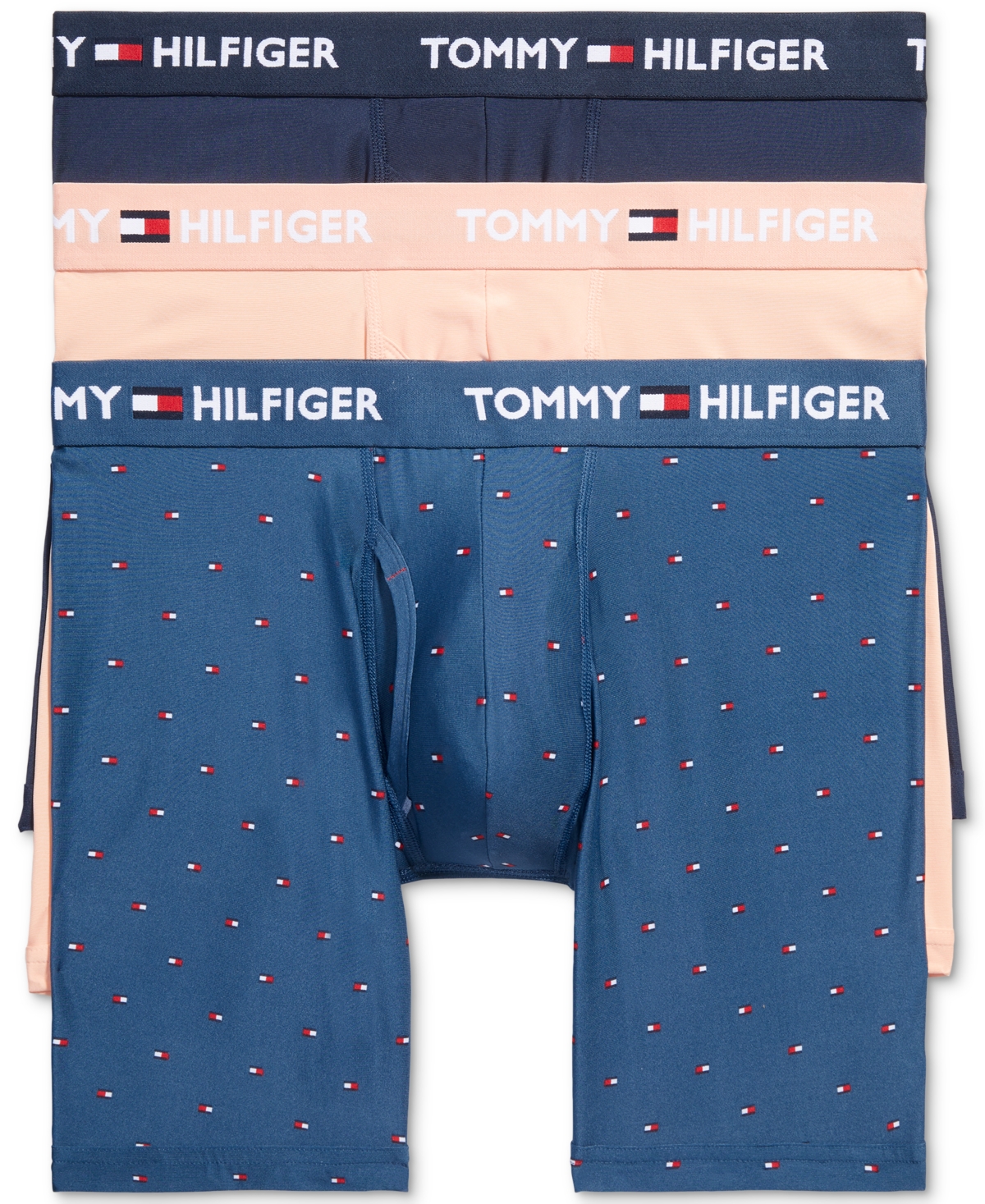 Tommy Hilfiger Men's 3-pk. Everyday Micro Boxer Briefs In New Blue